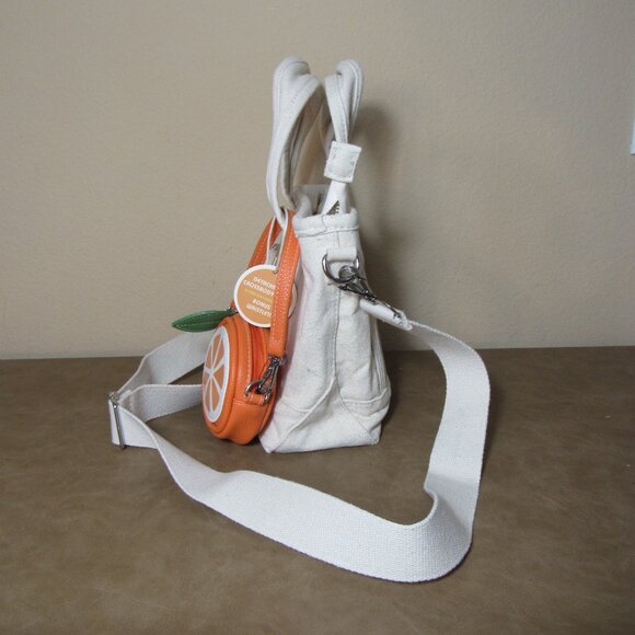 NWT C&C California Aperol "Spritz" Tote Bag With Orange Slice Wristlet - Picture 5 of 8